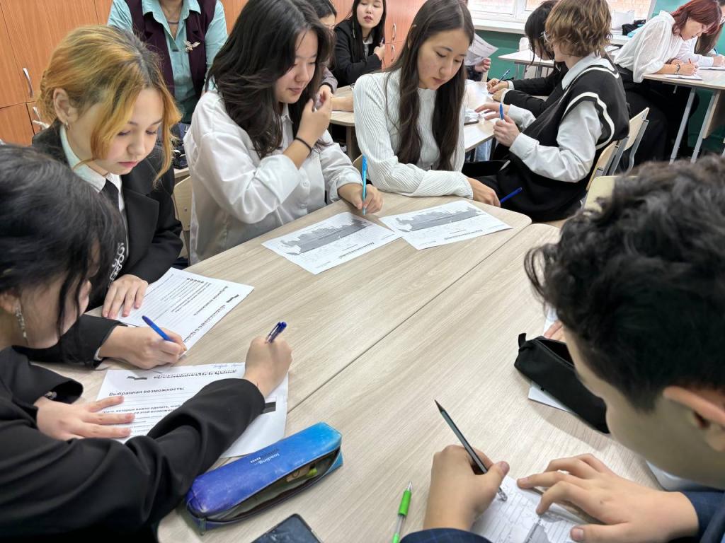 В школах Хакасии прошли классные часы на тему «Россия - страна возможностей»